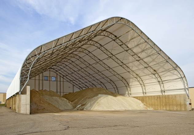 DIFFERENT TYPES OF SALT STORAGE DOMES